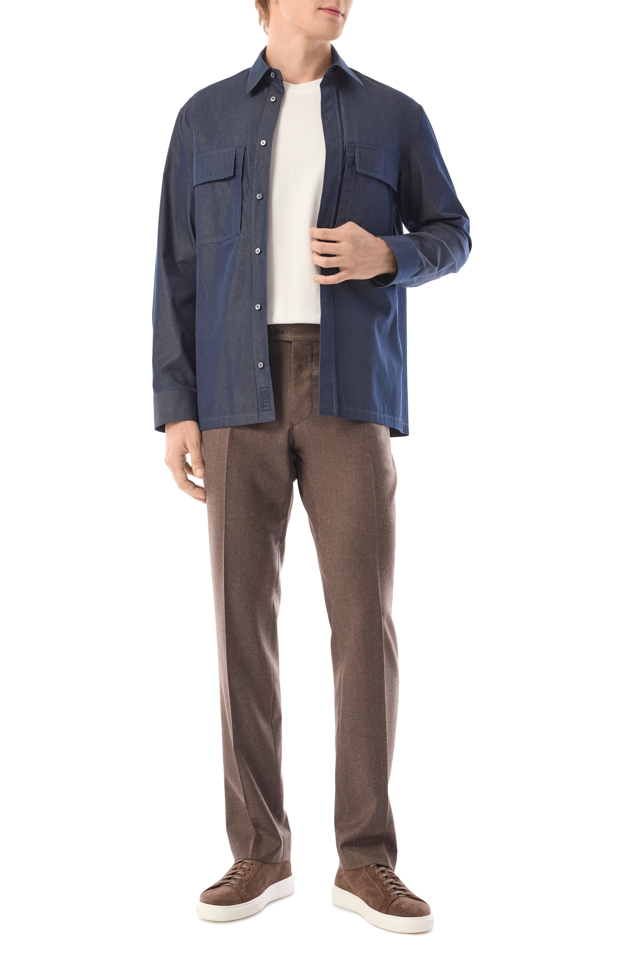 Замшевые кеды H`D`S`N BARACCO, арт. R0NNY.S.41*, фото 2