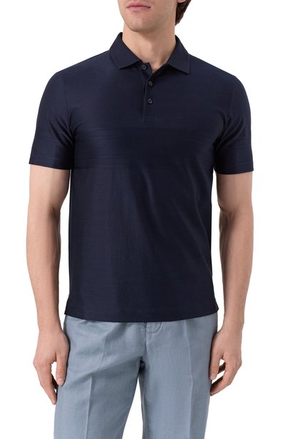 Хлопковое поло CANALI, арт. T0238/MJ02242, фото 3