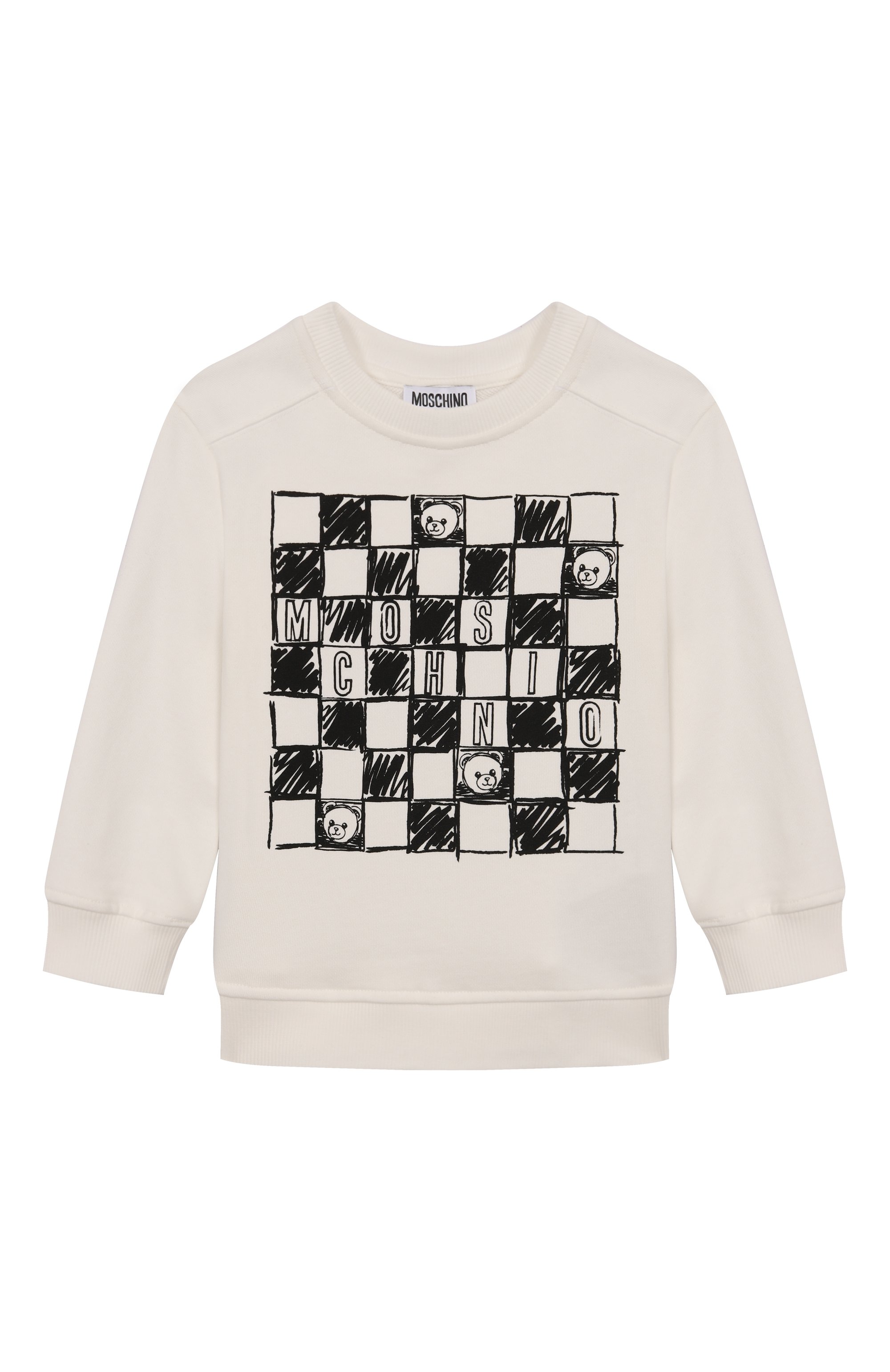 Хлопковый свитшот MOSCHINO, арт. HUF099/LCA15/4-8, фото 1