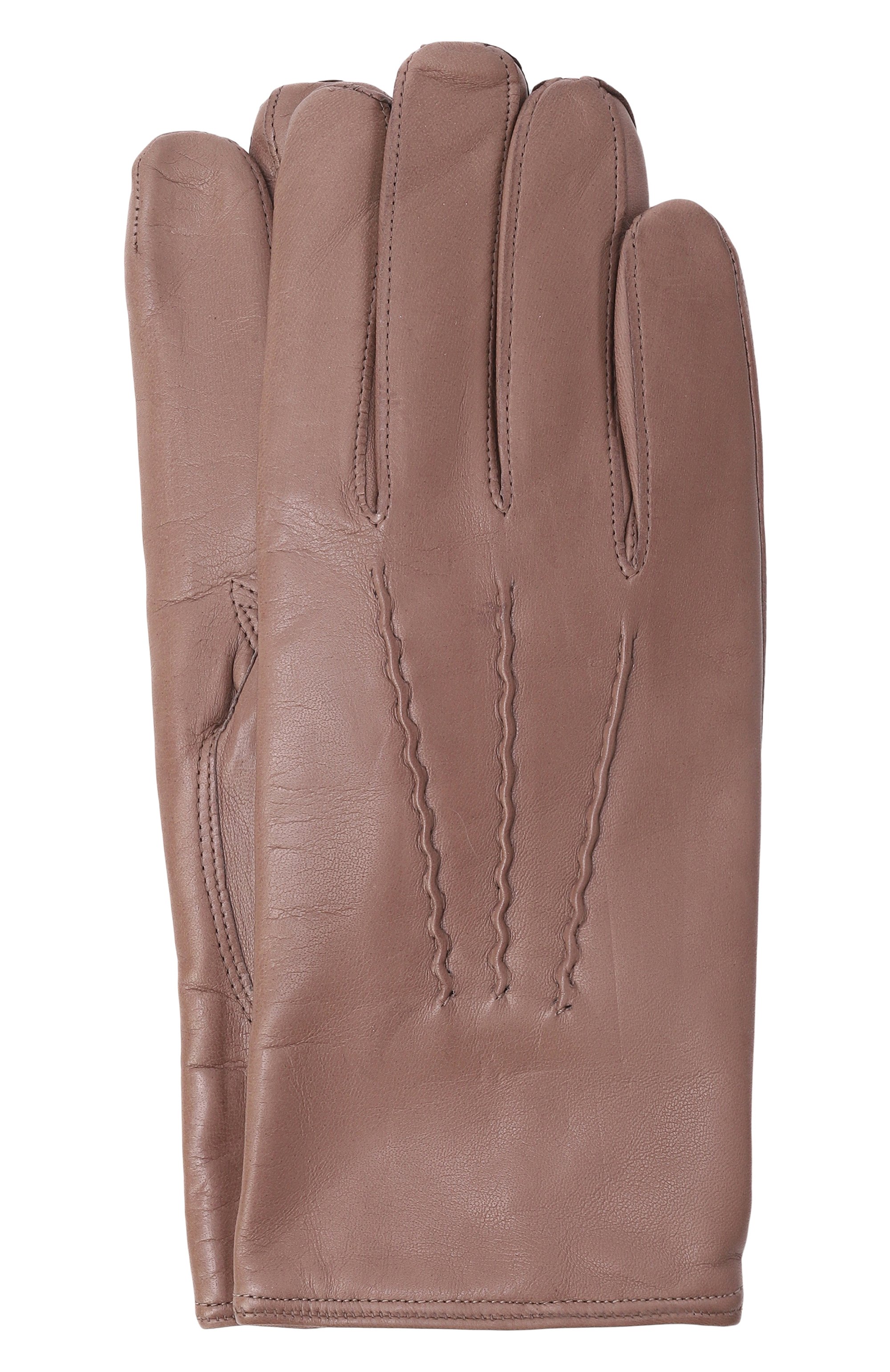 Кожаные перчатки MVST, арт. SG12/325BM 4030/NAPPA CASH LINED, фото 1