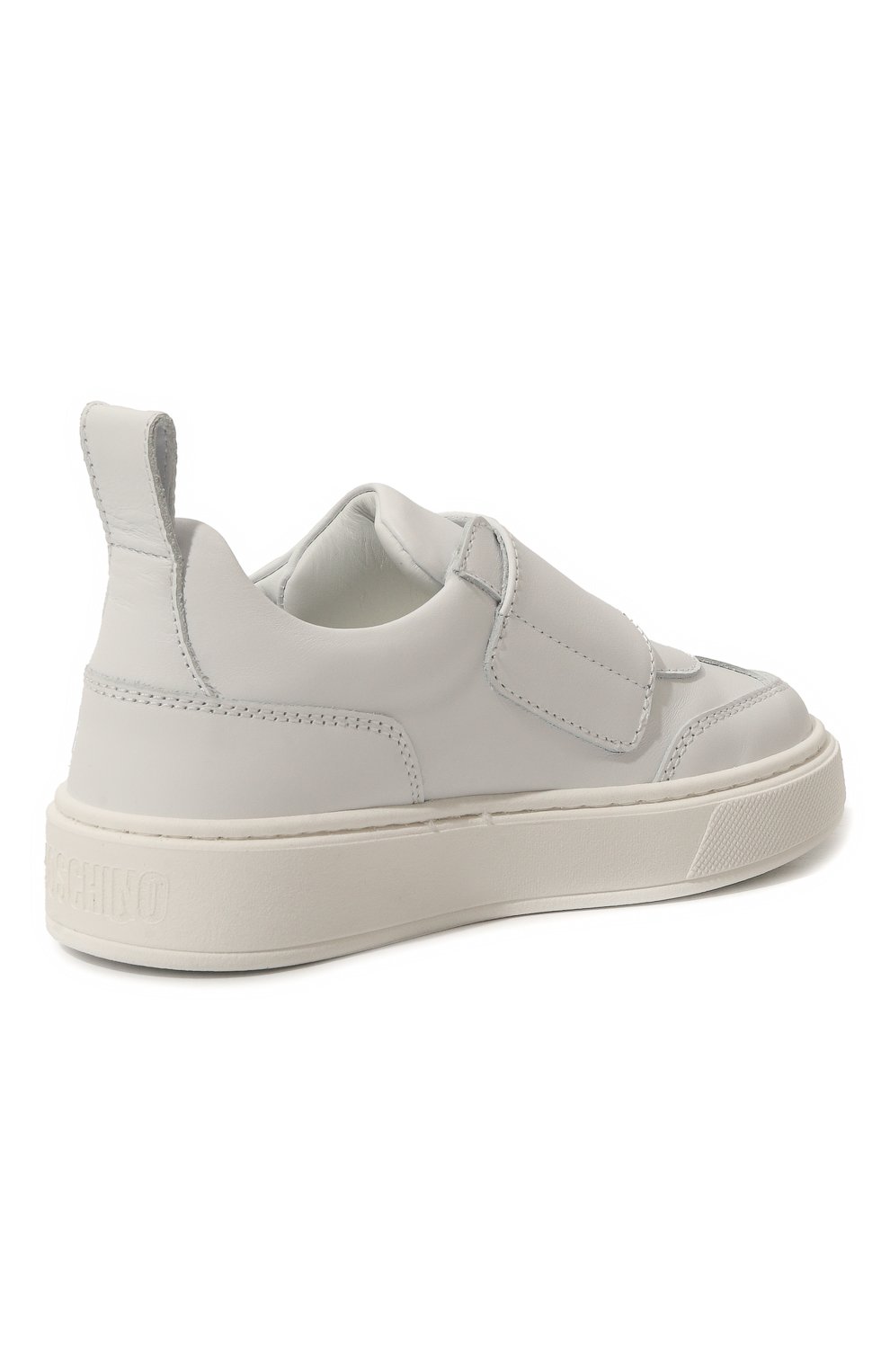 Кожаные кеды MOSCHINO, арт. 78704/VAR4/28-35, фото 3