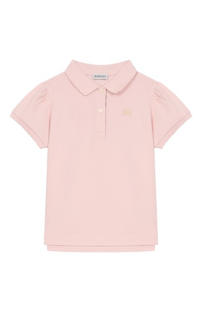 Хлопковое поло BURBERRY, арт. 8117425