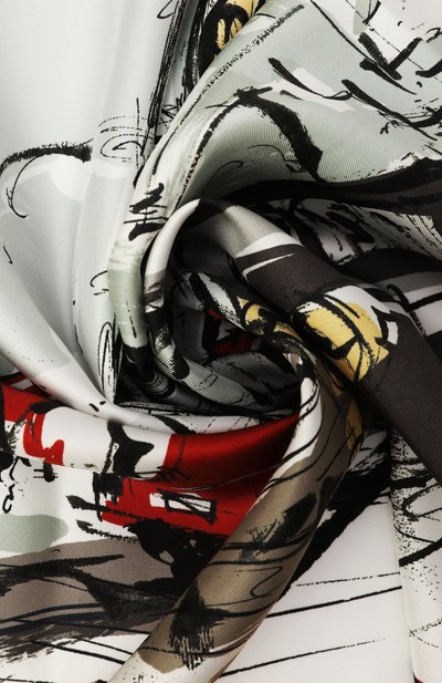 Шелковый платок BURBERRY, арт. 8102076, фото 3