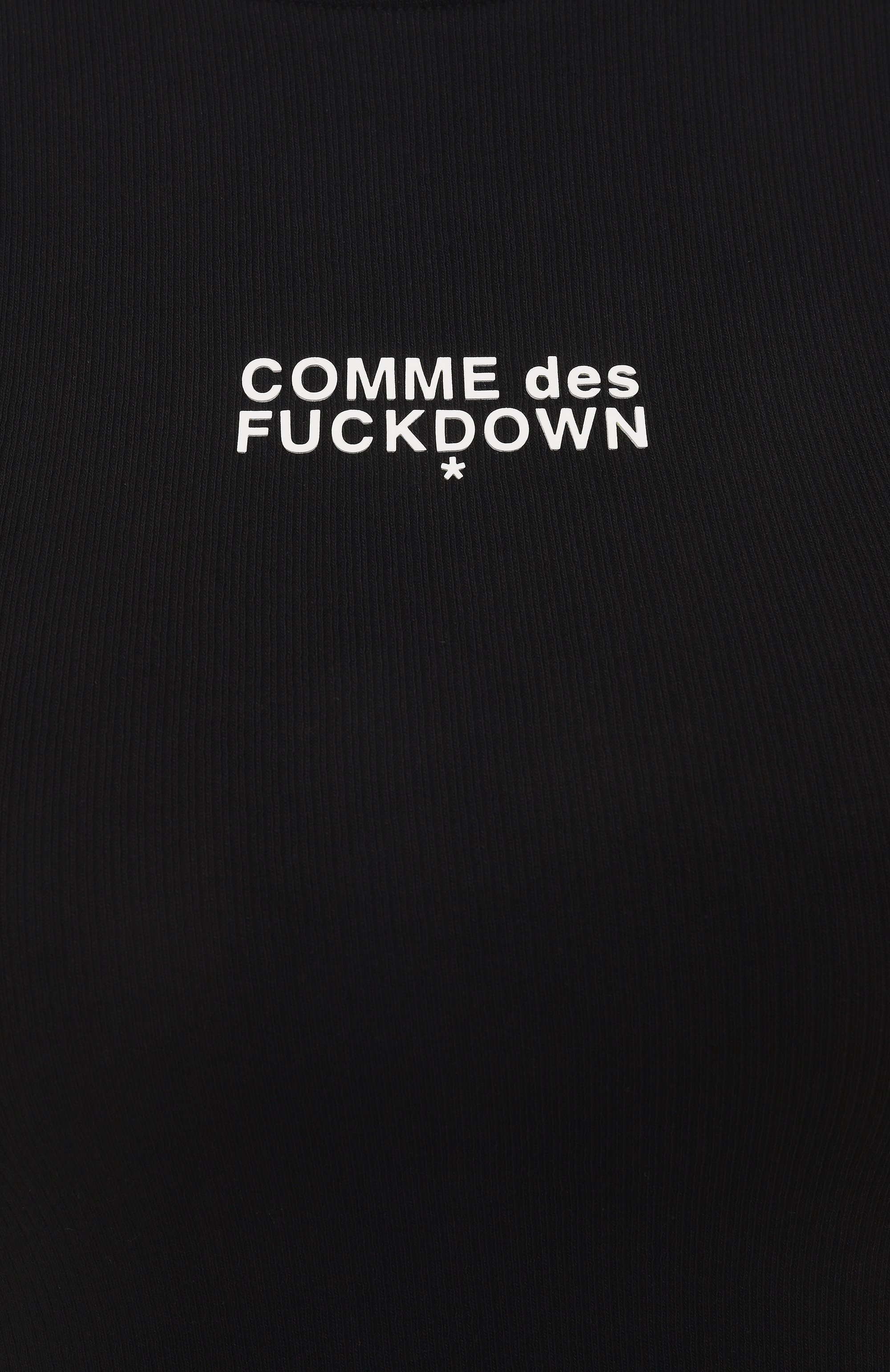 Хлопковый топ COMME DES FUCKDOWN, арт. CFABW01240, фото 6