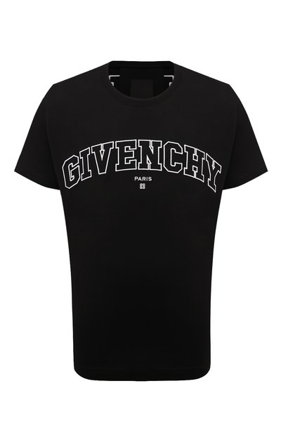 Мужская хлопковая футболка GIVENCHY, арт. BM71CW/3Y6B