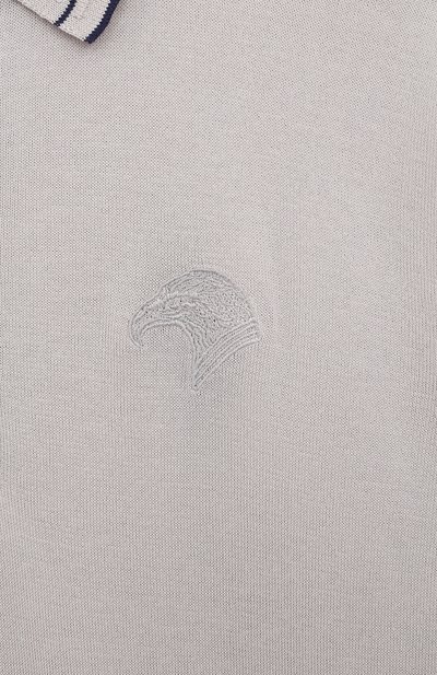 Хлопковое поло STEFANO RICCI JUNIOR, арт. KY13004P03/Y23146, фото 3