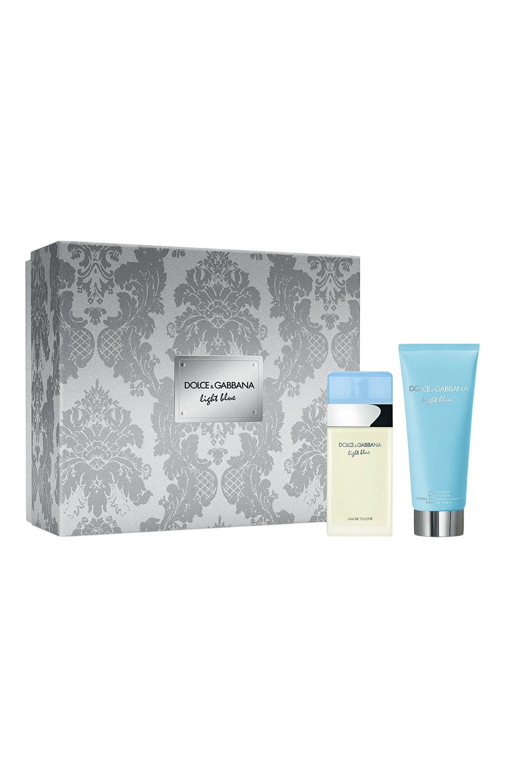 Набор light blue (100ml) DOLCE & GABBANA бесцветного цвета по цене 6580 руб., арт. 8457350DG, фото 1 Набор light blue (100ml) DOLCE & GABBANA, арт. 8457350DG, фото 1