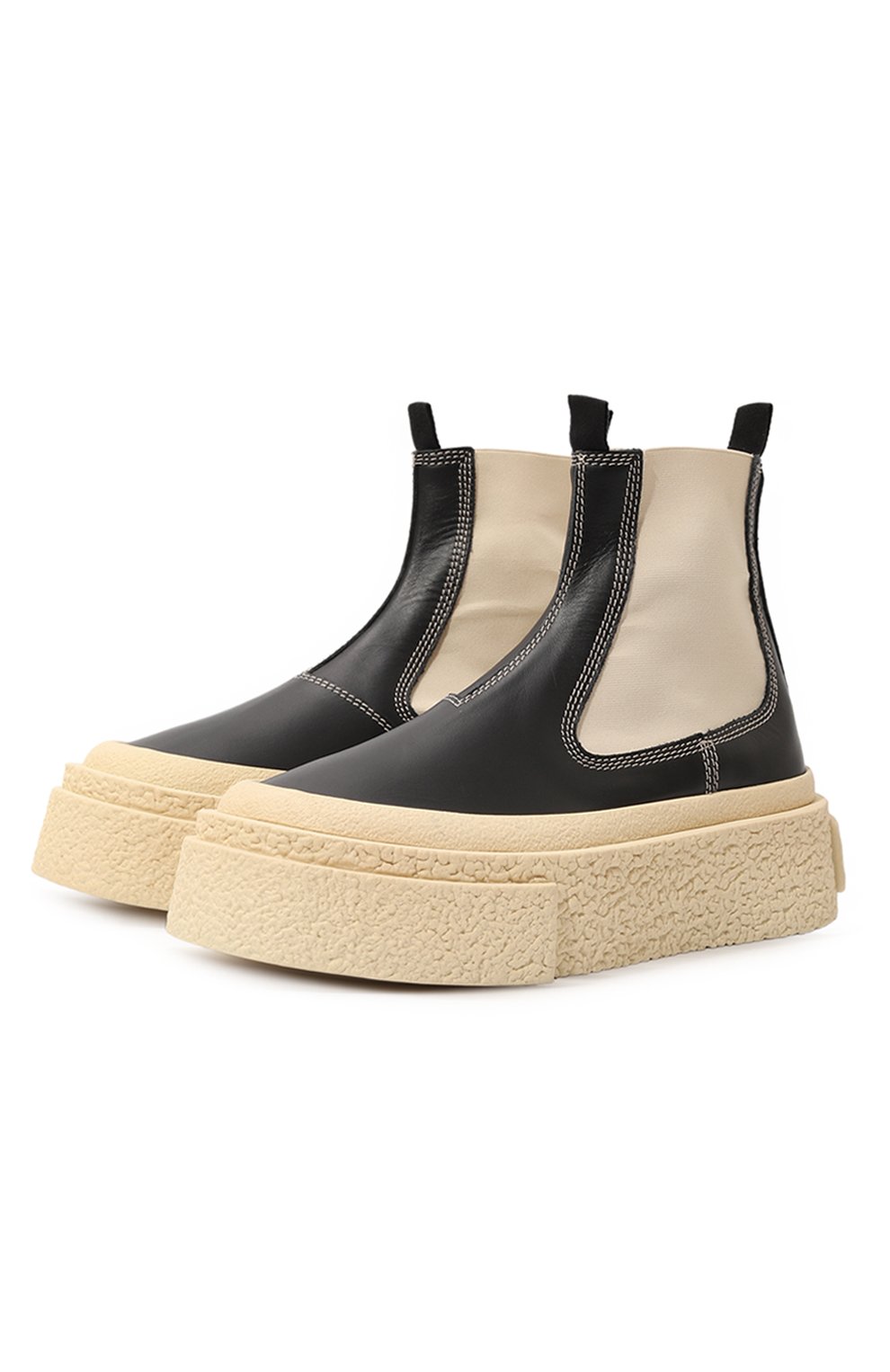 Кожаные ботинки MM6, арт. S59WU0243/P5778, фото 1