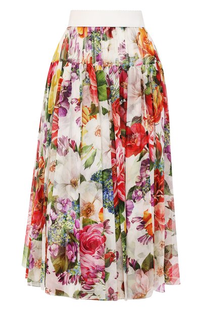 Женская шелковая юбка DOLCE & GABBANA, арт. F4BR3T/IS1AK