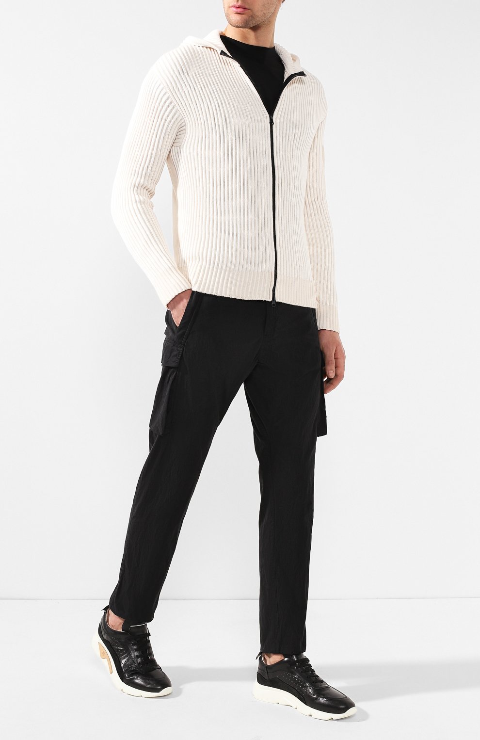 Хлопковый кардиган STONE ISLAND, арт. 7015539D1, фото 2