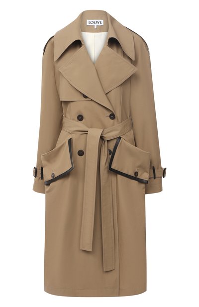 Хлопковый тренч LOEWE, арт. S359336X78, фото 1