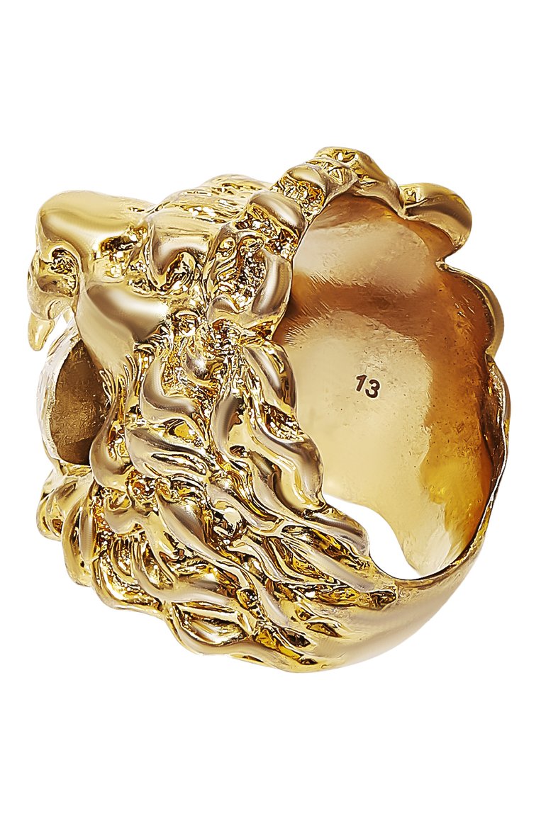 Женское кольцо GUCCI золотого цвета, арт. 402763 J1D50 | Фото 3 (Материал: Металл; Но�с: Не проставлено; Региональные ограничения белый список (Axapta Mercury): Не проставлено)