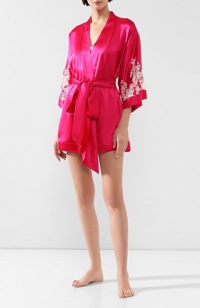 Шелковый халат CARINE GILSON, арт. JL0928JS C20, фото 2
