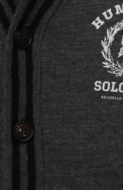 Кардиган из кашемира и шелка BRUNELLO CUCINELLI, арт. B23M81206A, фото 3