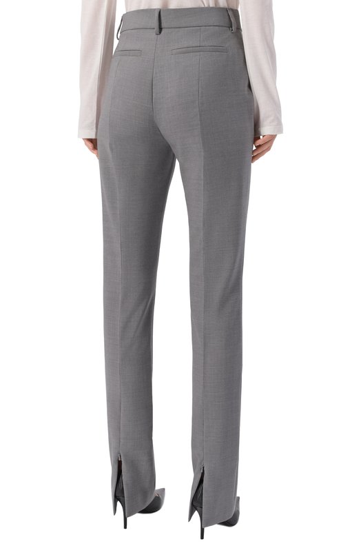 Шерстяные брюки Sportmax HARRY Серый  HARRY Фото 4