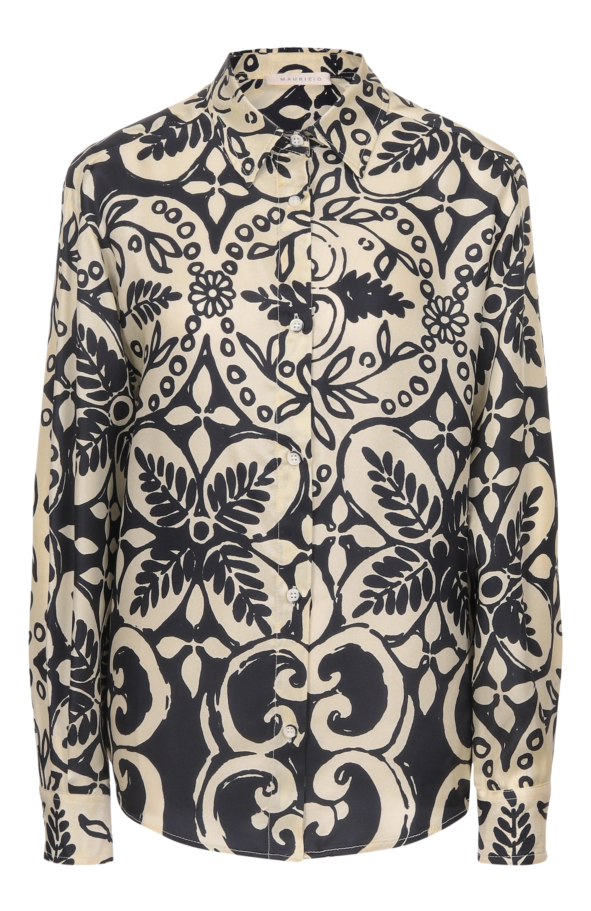 Шелковая рубашка MAURIZIO, арт. W07210481, фото 1