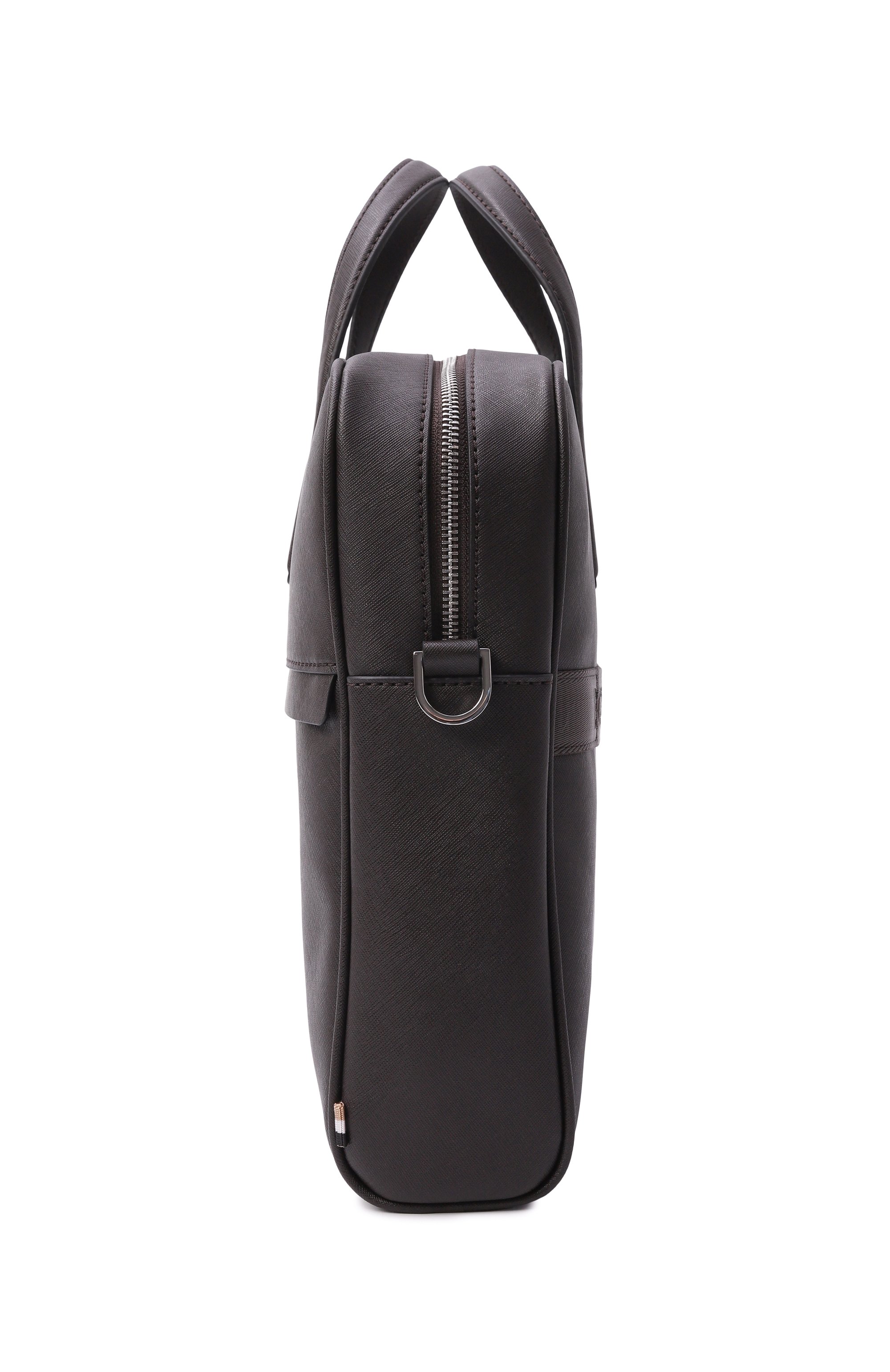 Портфель zair BOSS темно-коричневого цвета по цене 44950 руб., арт. 50483563, фото 4 Портфель zair BOSS, арт. 50483563, фото 4