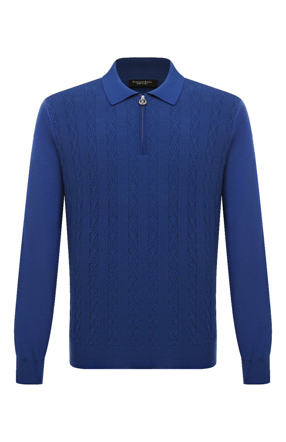 Поло из шерсти и шелка STEFANO RICCI, арт. KE08000P30/E23370, фото 1