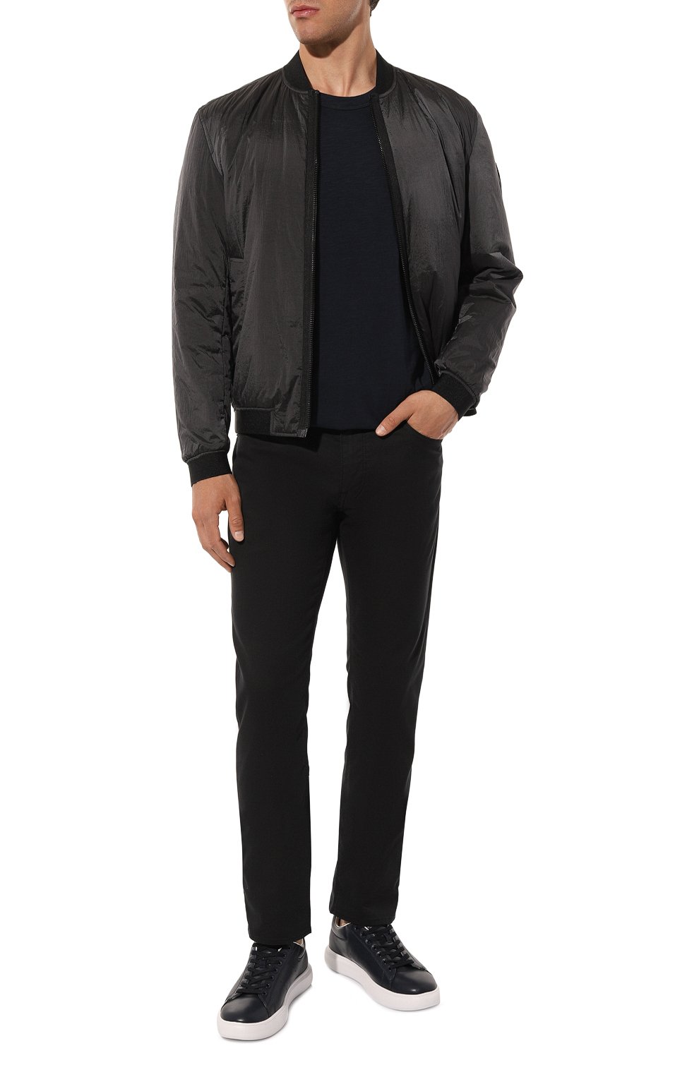 Хлопковая футболка BOSS ORANGE, арт. 50478771, фото 2