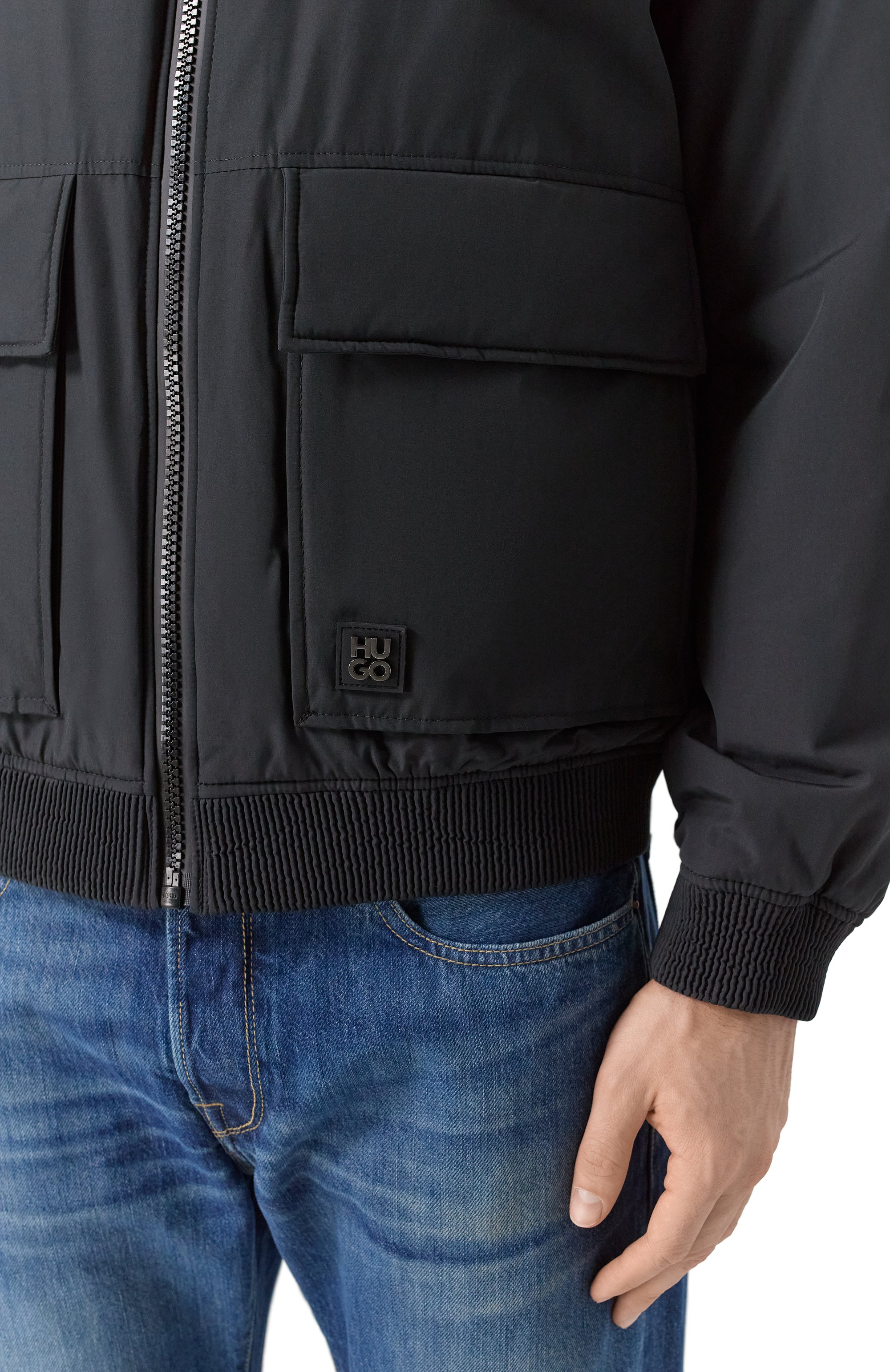 Утепленный бомбер HUGO, арт. 50530766, фото 5