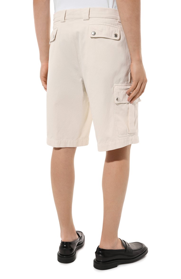 Хлопковые шорты BRUNELLO CUCINELLI, арт. M252DB6226, фото 4