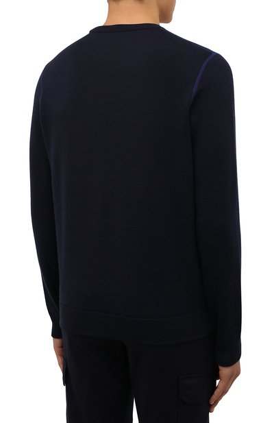 Джемпер из шерсти и шелка ZILLI SPORT, арт. MBW-RN190-VELV1/ML01, фото 4