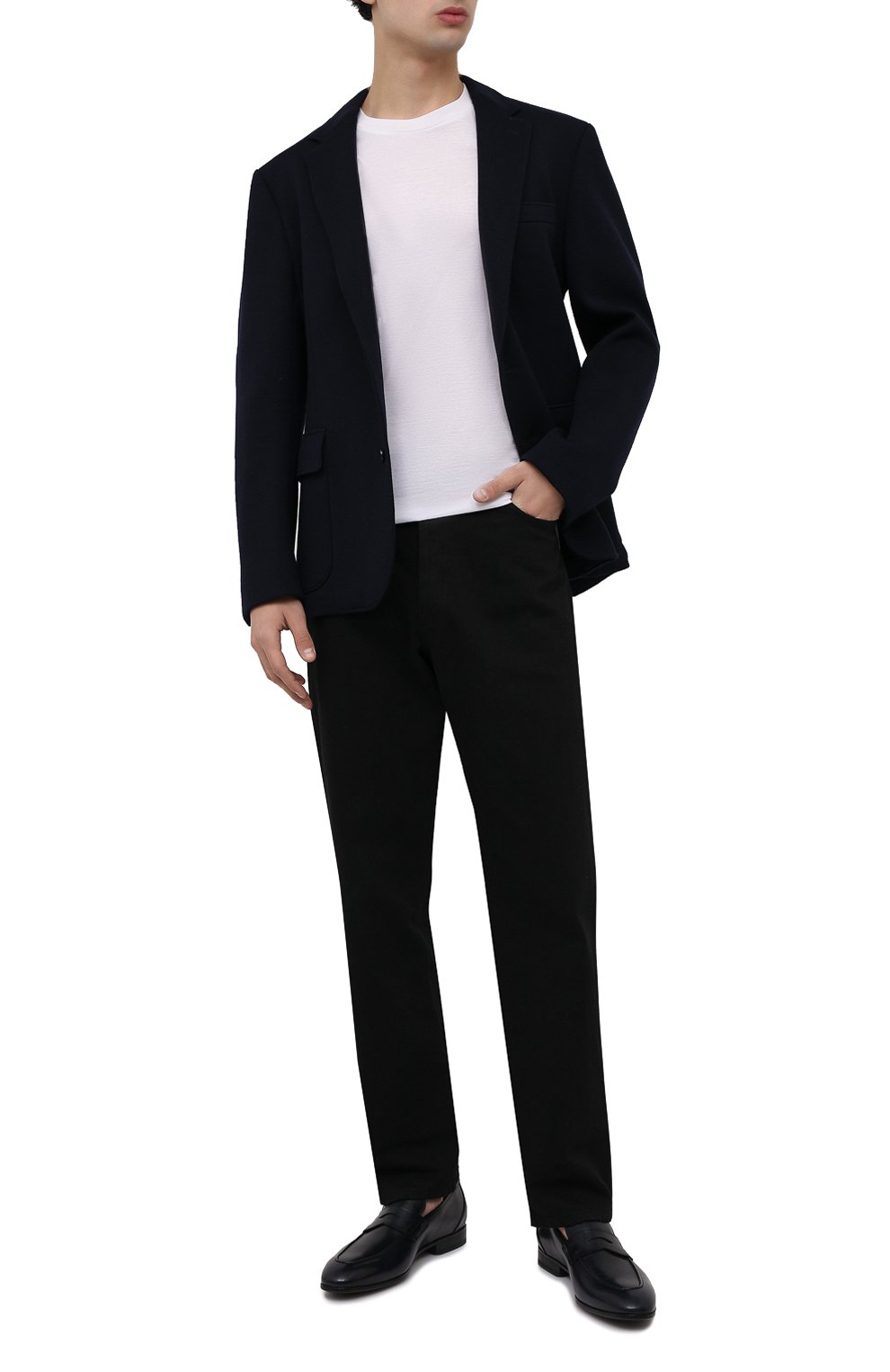 Кожаные пенни-лоферы W.GIBBS, арт. 2339003/6400, фото 2