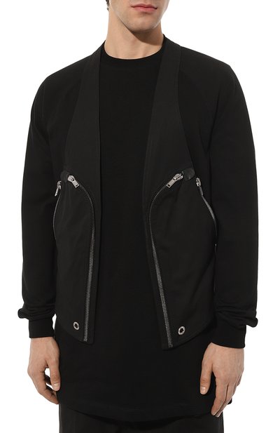 Хлопковый жилет RICK OWENS, арт. RU01C4763/TE, фото 3