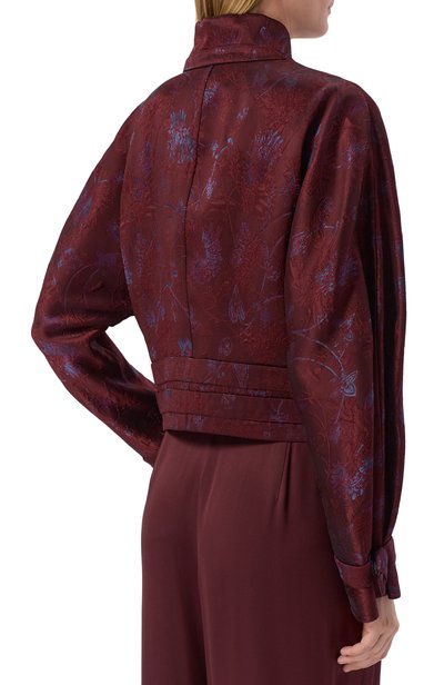 Жакет из вискозы и шелка GIORGIO ARMANI, арт. GW003460/TE23098, фото 4