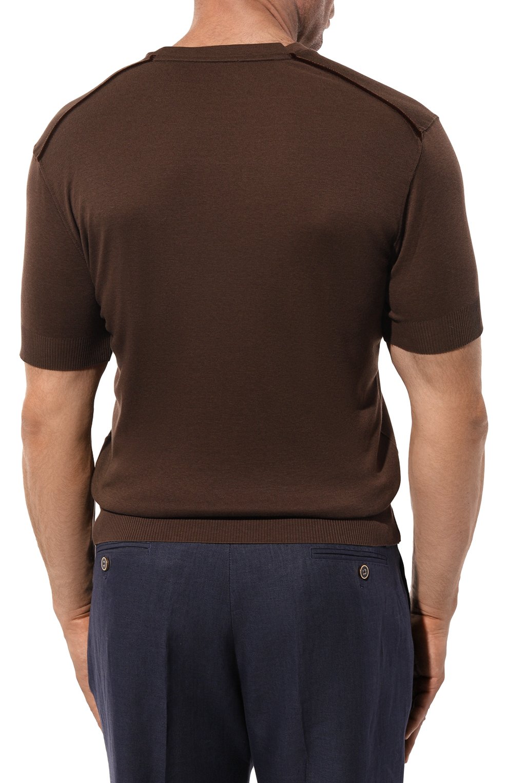 Джемпер из лиоцелла и хлопка TOM FORD, арт. JMT001/JCS003, фото 4