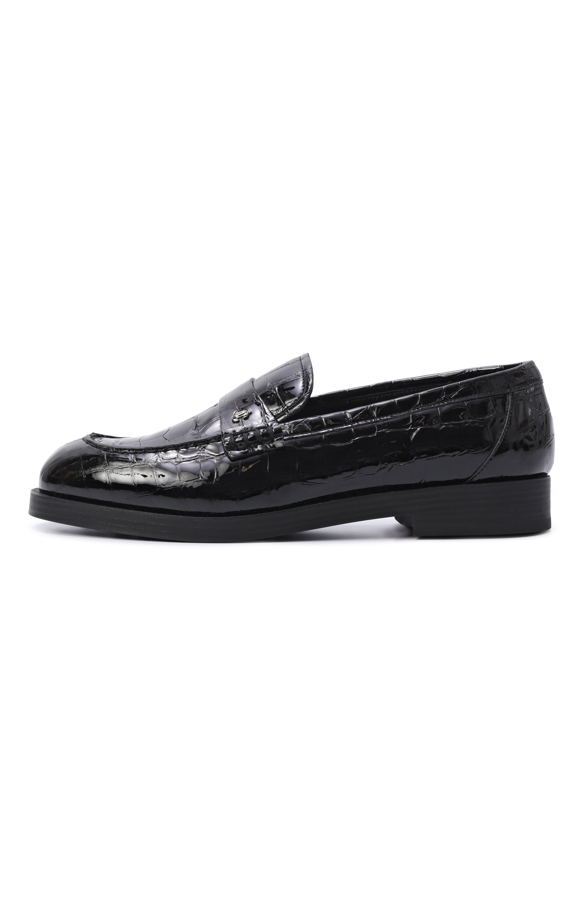 Кожаные лоферы ivy JIMMY CHOO, арт. IVY L0AFER/CBH, фото 4