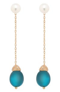 Серьги MIMI бесцветного цвета по цене 182000 руб., арт. O22BAKTL10-6, фото 1 Серьги MIMI, арт. O22BAKTL10-6, фото 1