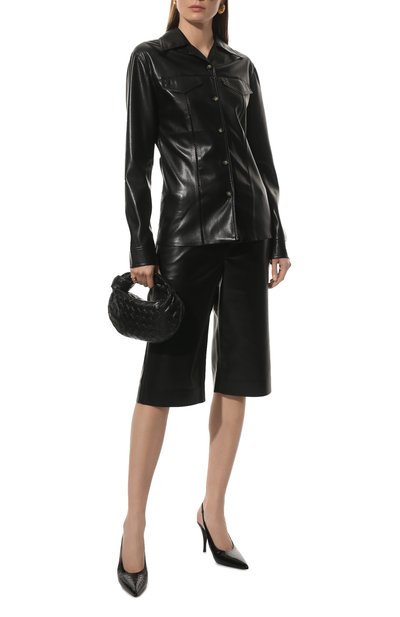 Шорты из экокожи NANUSHKA, арт. NW22RSST00399, фото 2