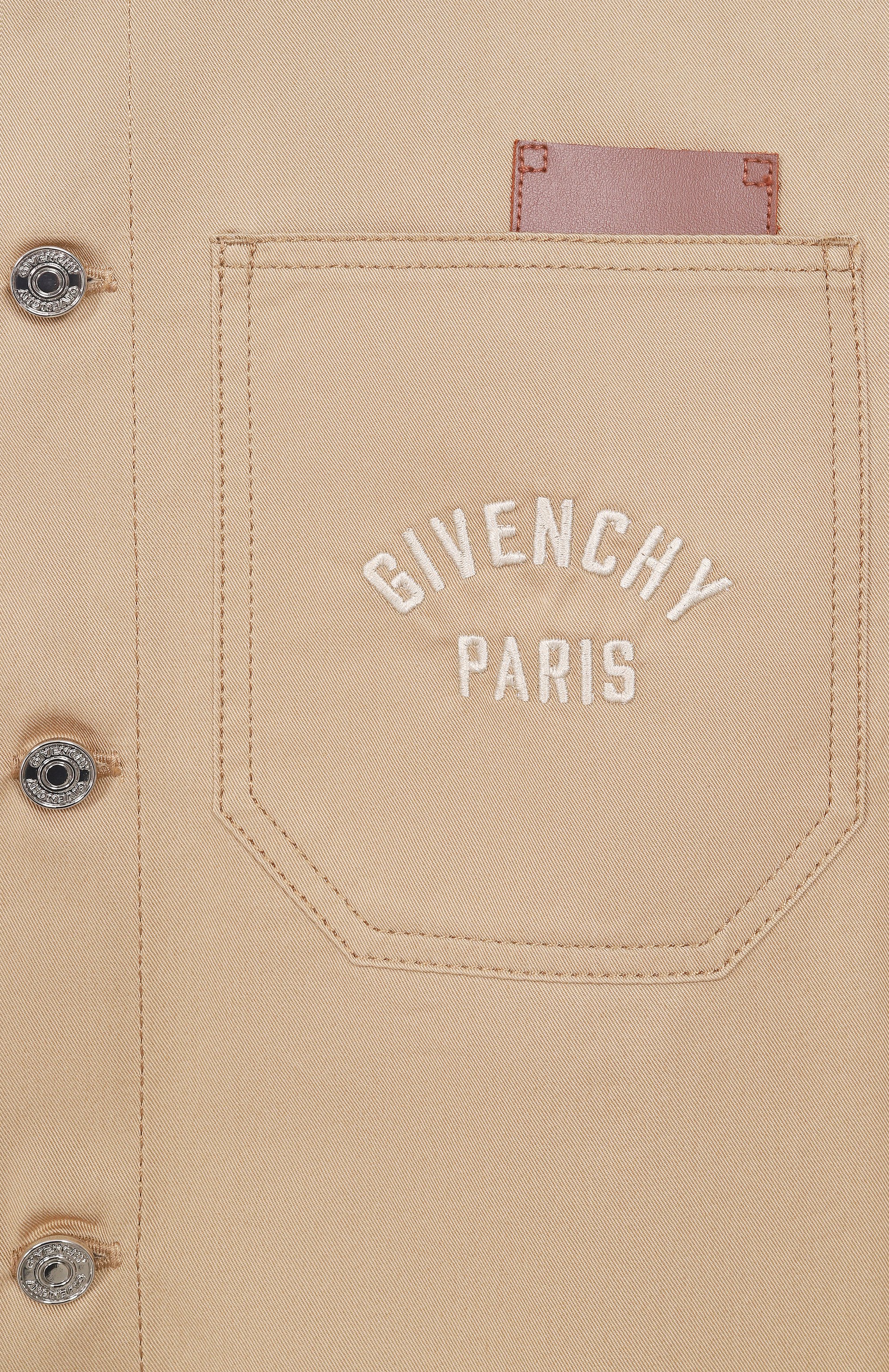 Хлопковая рубашка GIVENCHY, арт. H31084, фото 3