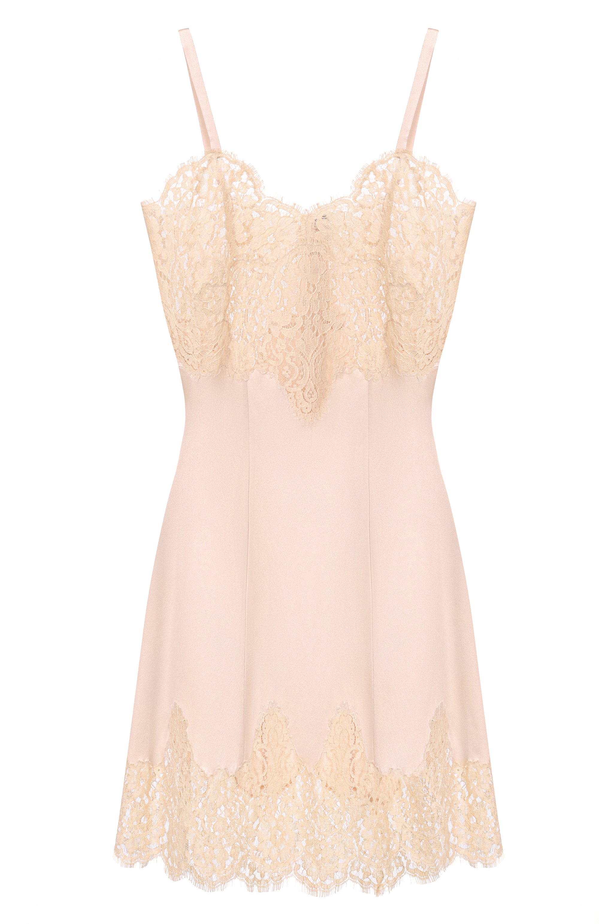 Платье из шелка и хлопка DOLCE & GABBANA, арт. F60FGT/FURAG, фото 1