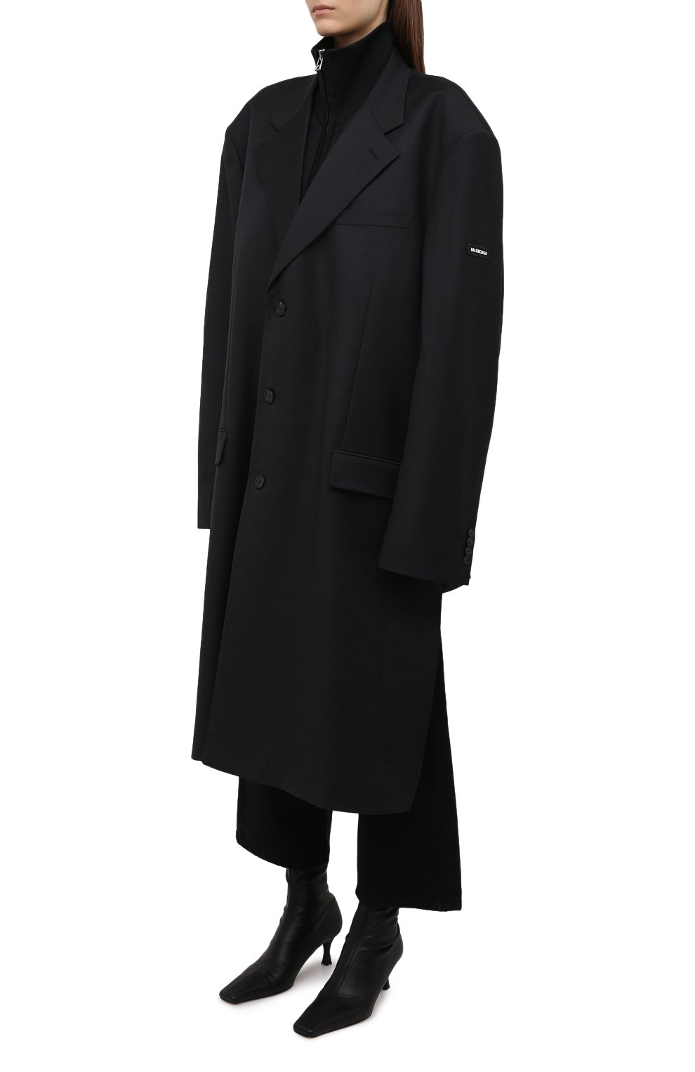 Шерстяное пальто BALENCIAGA, арт. 658924/TKT08, фото 3