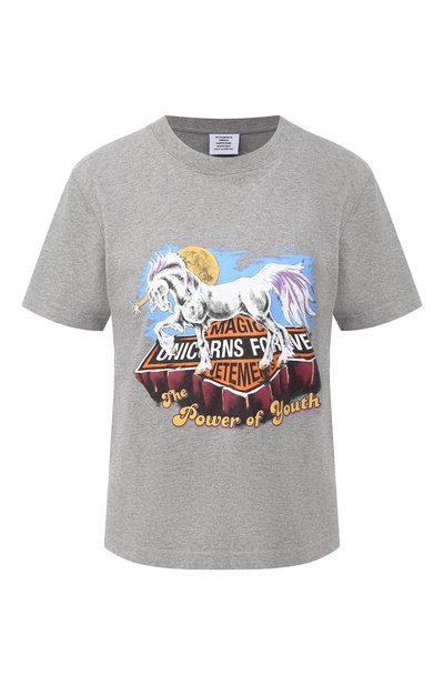 Женская хлопковая футболка VETEMENTS, арт. UAH21TR651 1611/W