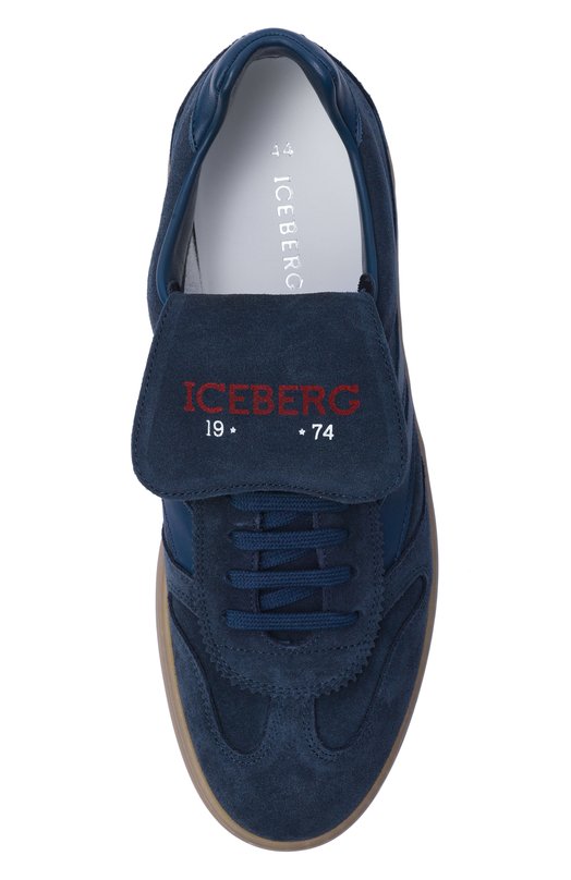 Замшевые кеды Iceberg IU1809A Синий  IU1809A Фото 5