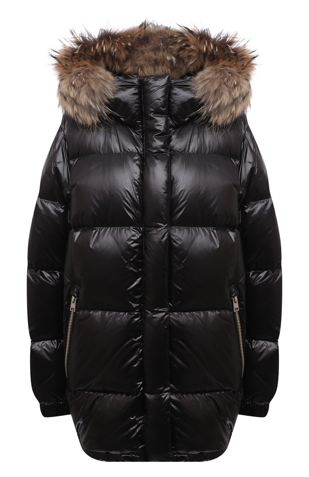 Пуховик WOOLRICH черного цвета по цене 117500 руб., арт. CFWW0U0584FR/UT1702, фото 1 Пуховик WOOLRICH, арт. CFWW0U0584FR/UT1702, фото 1