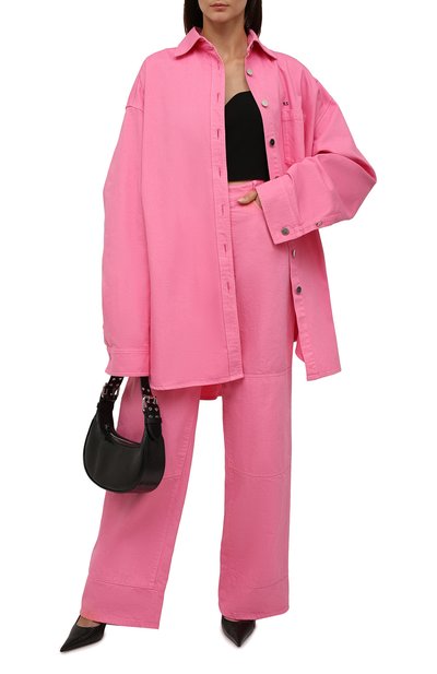 Джинсы RAF SIMONS светло-розового цвета по цене 76650 руб., арт. 212-W316-10032, фото 2 Джинсы RAF SIMONS, арт. 212-W316-10032, фото 2