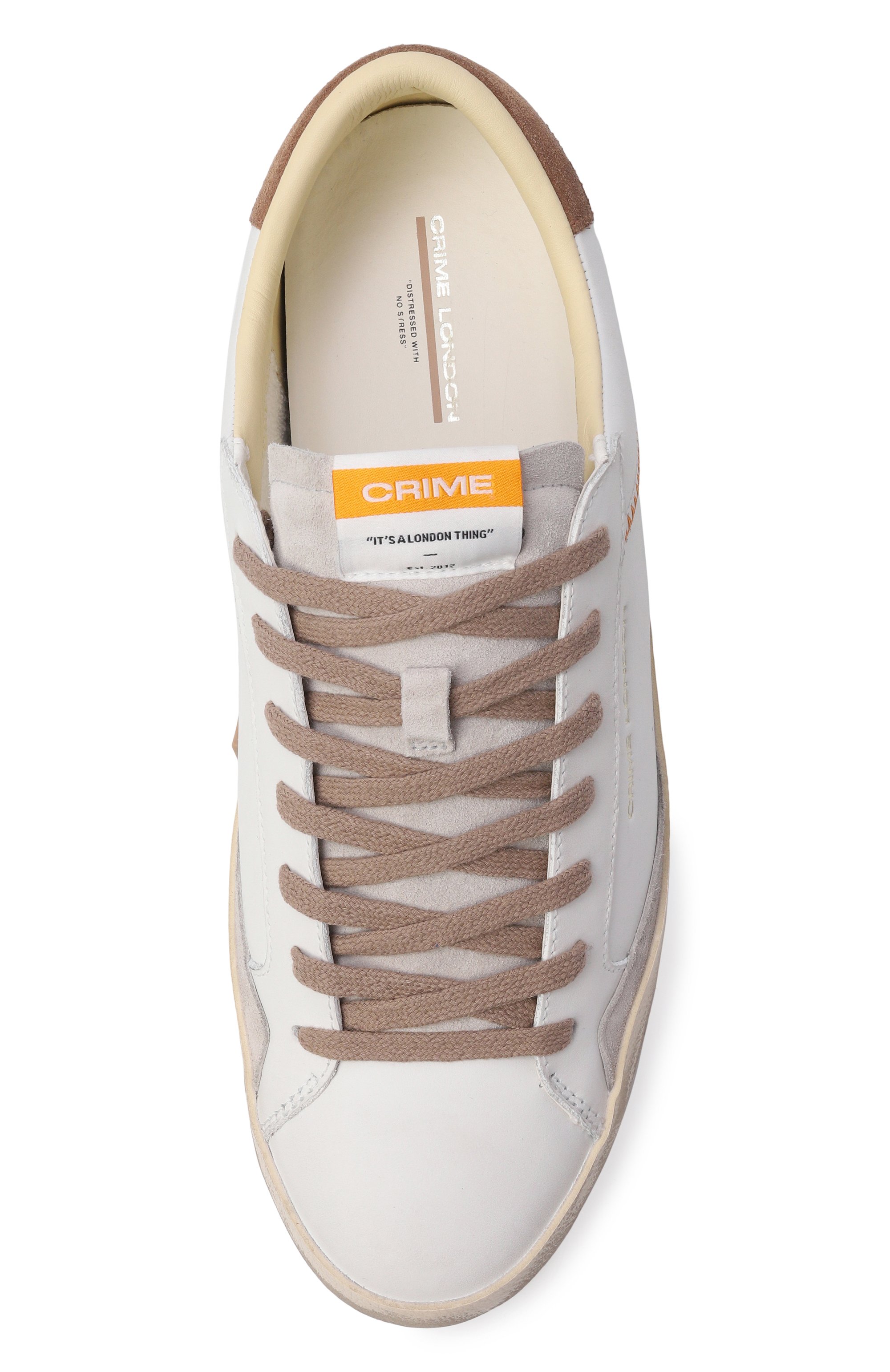 Кожаные кеды distressed CRIME LONDON, арт. 19002PP8, фото 5