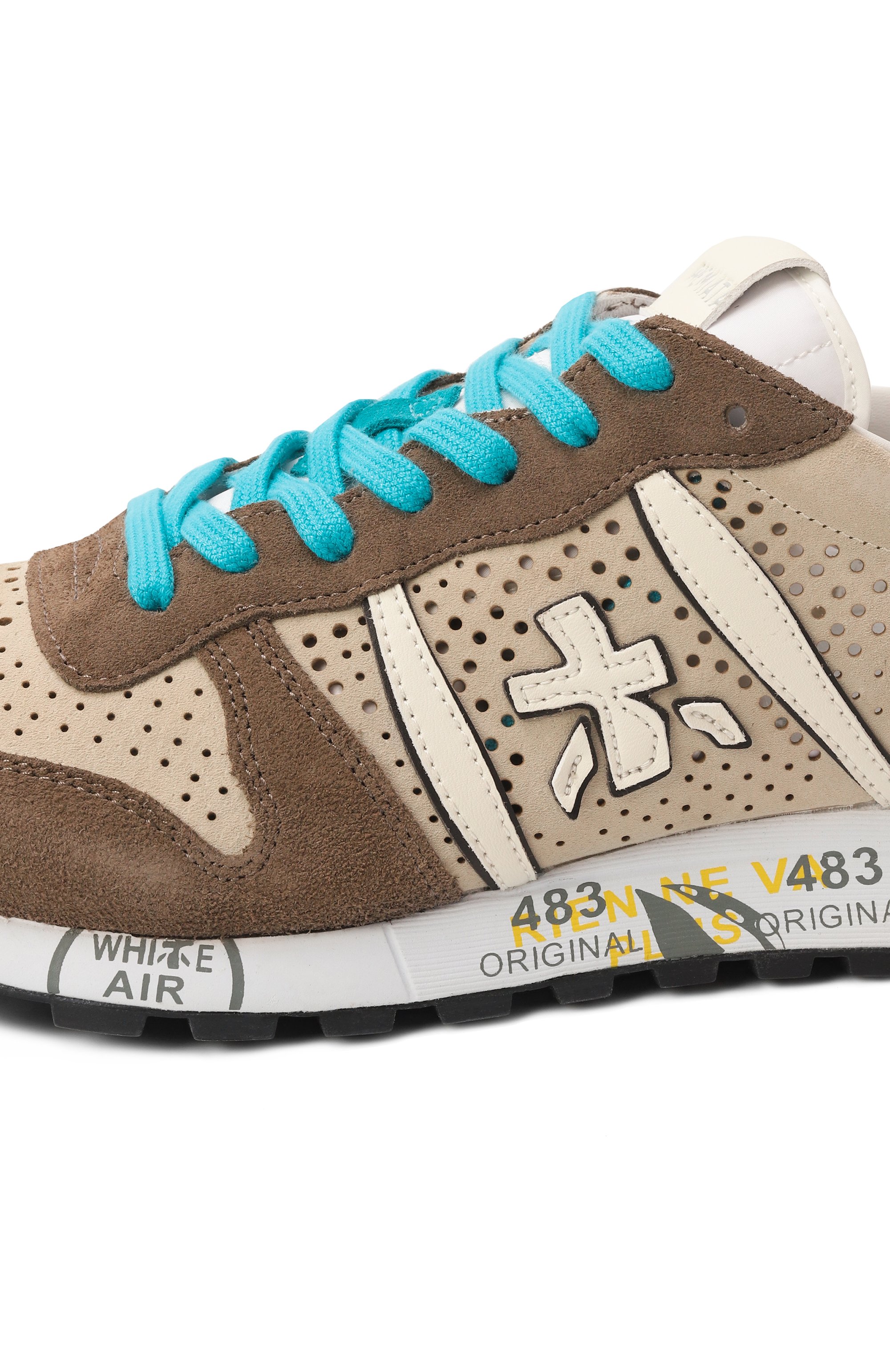 Замшевые кроссовки eric PREMIATA, арт. ERIC/VAR 7267, фото 7