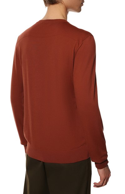 Джемпер из хлопка и кашемира ZEGNA, арт. UZQ90/110, фото 4