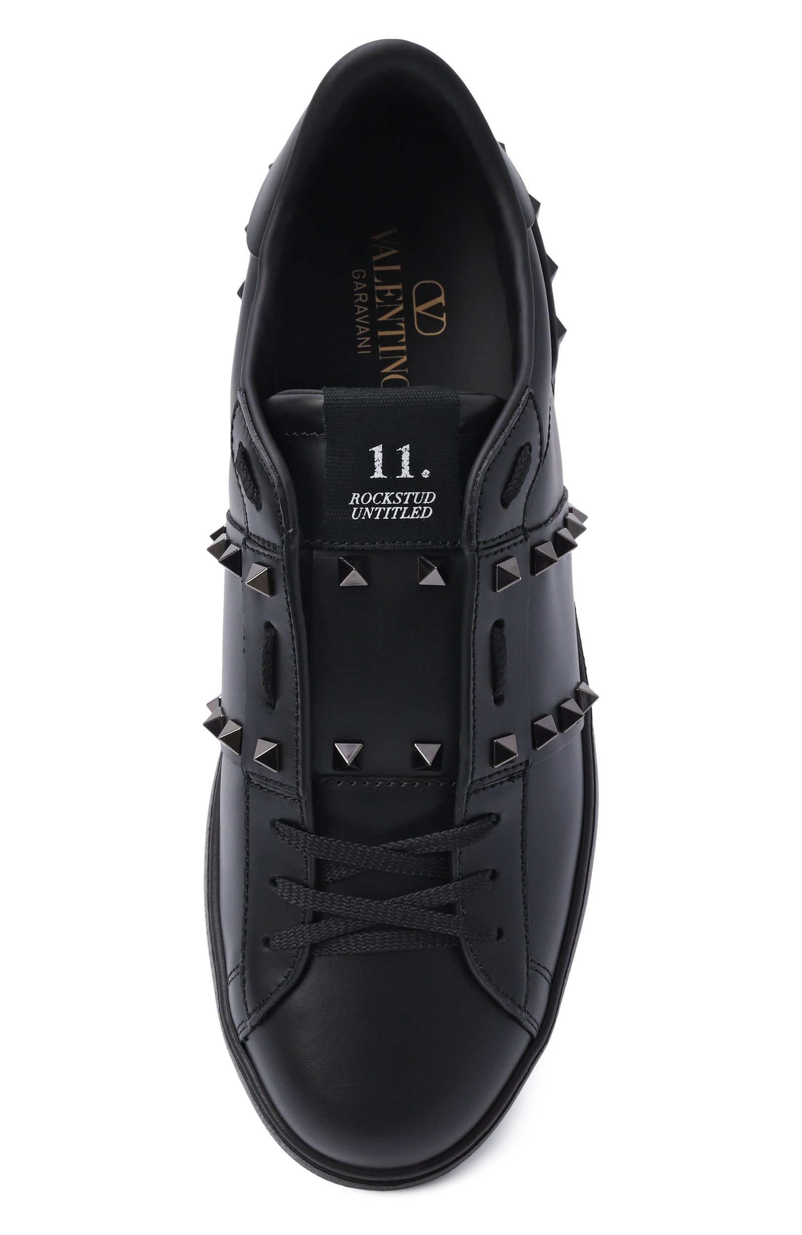 Кожаные кеды rockstud untitled VALENTINO, арт. 9Y2S0931/BXE, фото 5