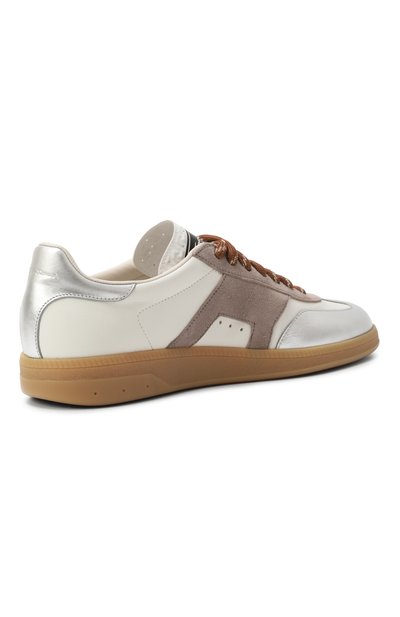 Кожаные кеды dbs oly SANTONI, арт. WBPG61244FARSPSX, фото 5