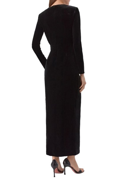 Бархатное платье SELF-PORTRAIT, арт. AW25128MB, фото 3