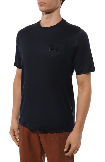 Хлопковая футболка ZILLI, арт. TSR001M0110VZP000, фото 3