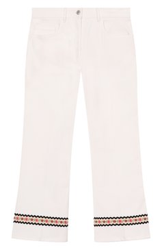 Хлопковые брюки MIU MIU, арт. MP1345-1MHQ-F0009, фото 1