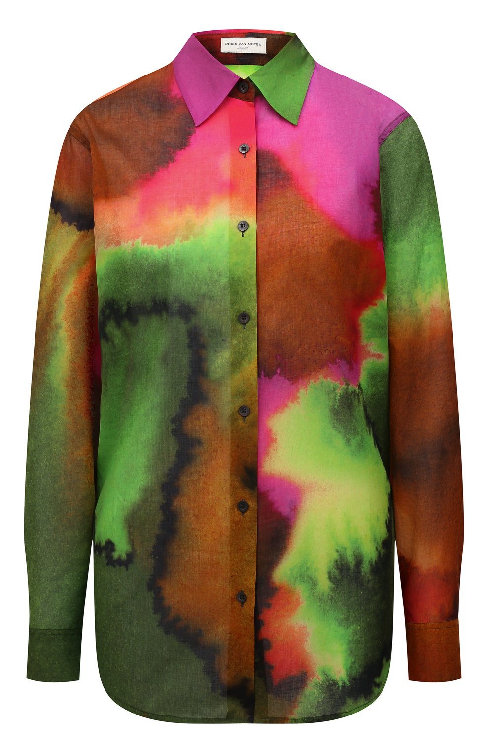 Хлопковая рубашка DRIES VAN NOTEN, арт. 221-030776-4125, фото 1