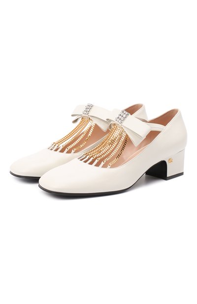 Кожаные туфли GUCCI, арт. 637134/DMBT0, фото 1